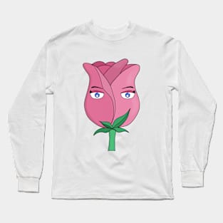 A cute rose Long Sleeve T-Shirt